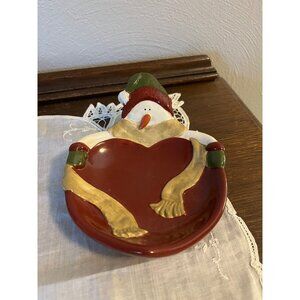 Snowman Candy Dish